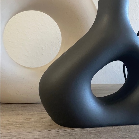 H&M Accents Hm Black Donut Vase Poshmark